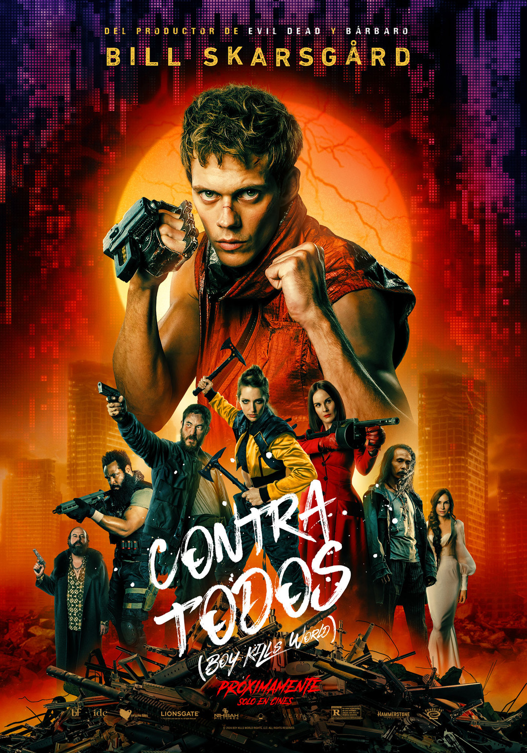 Contra Todos (Boy Kills World) 2023 [1080p] [Latino-Ingles]
