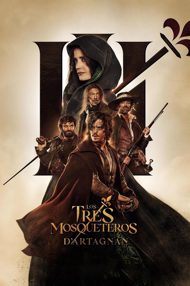 Los tres mosqueteros: D’Artagnan 2023 [1080p] [Latino-Castellano-Ingles]